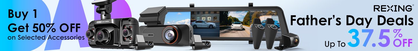 Rexing Father's Day Sale Inside!